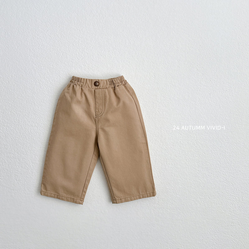 Vivid I - Korean Children Fashion - #kidsstore - Basic Cotton Pants - 4