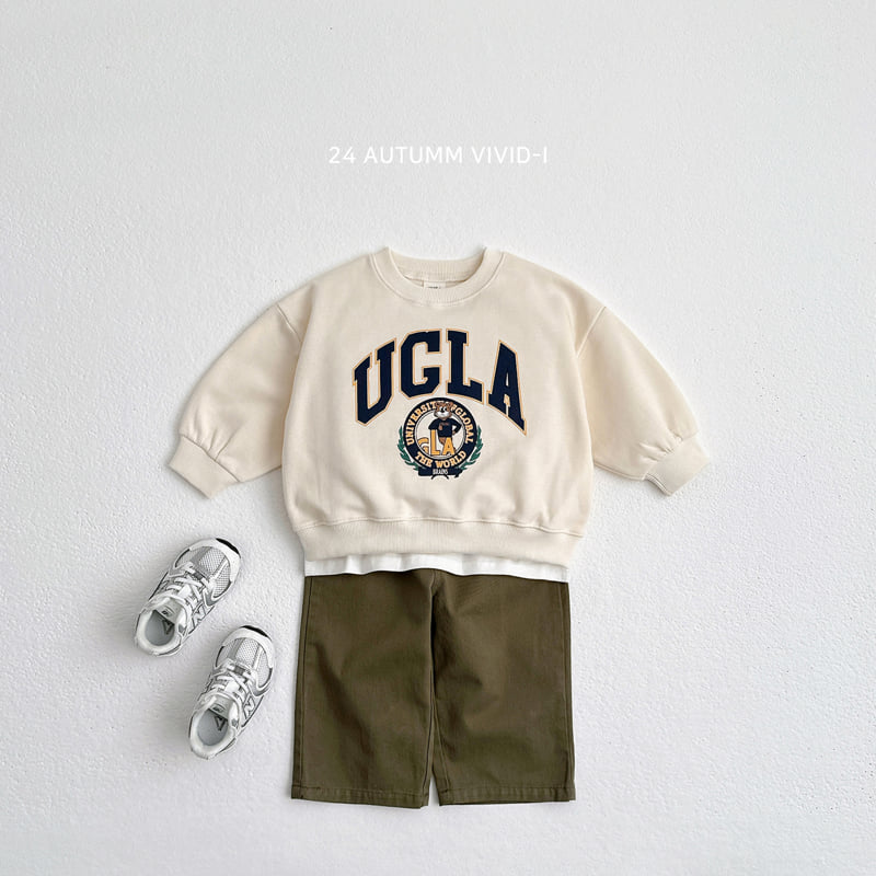 Vivid I - Korean Children Fashion - #kidzfashiontrend - UCLA Sweatshirts - 7