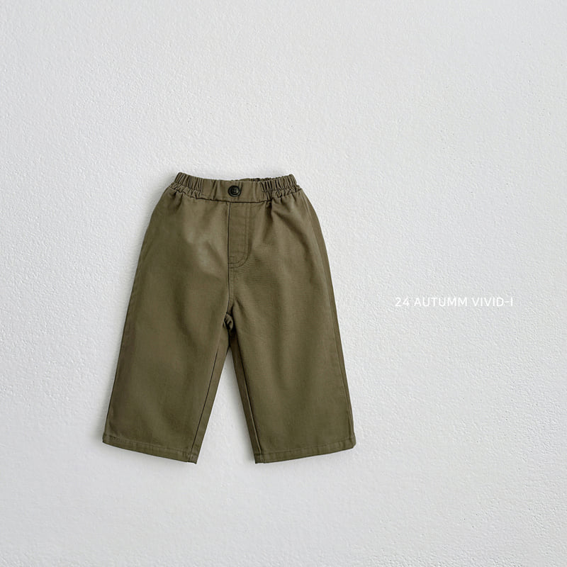 Vivid I - Korean Children Fashion - #littlefashionista - Basic Cotton Pants - 6