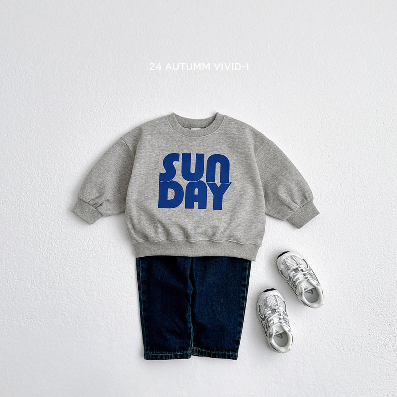 Vivid I - Korean Children Fashion - #littlefashionista - Sunady Sweatshirts - 6