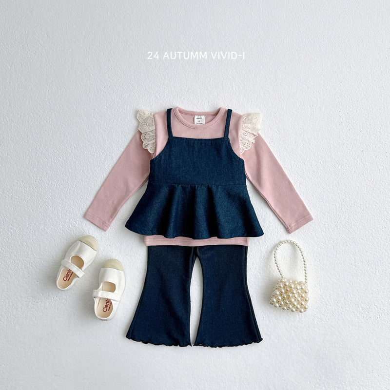 Vivid I - Korean Children Fashion - #littlefashionista - Lace Wing Tee - 6