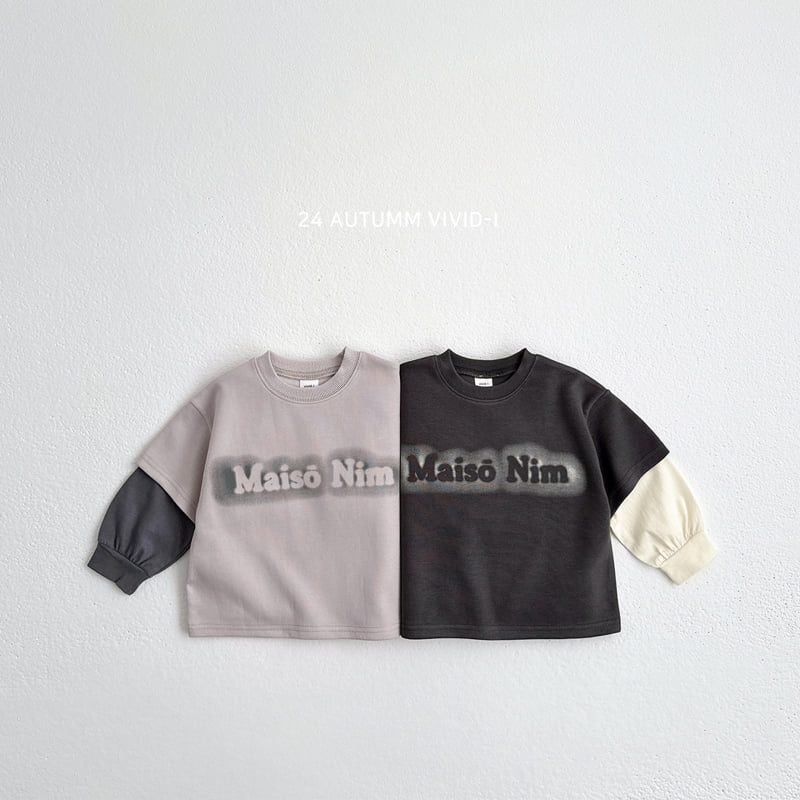 Vivid I - Korean Children Fashion - #magicofchildhood - Vintage Double Tee