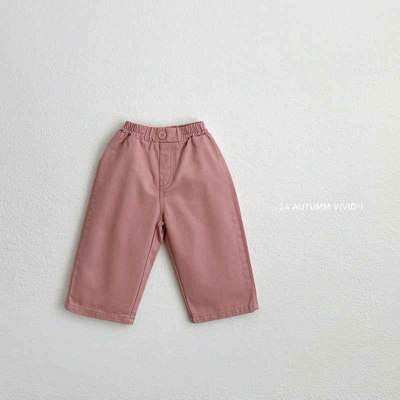 Vivid I - Korean Children Fashion - #magicofchildhood - Basic Cotton Pants - 7