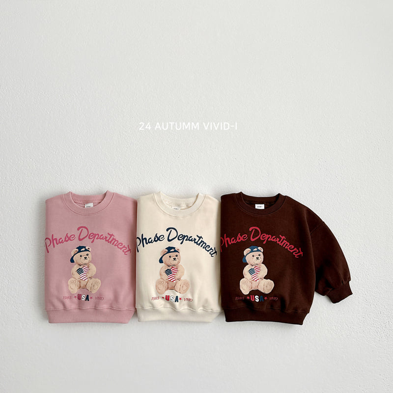 Vivid I - Korean Children Fashion - #magicofchildhood - USA Bear Sweatshirts