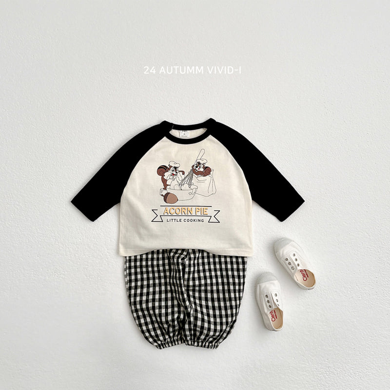 Vivid I - Korean Children Fashion - #minifashionista - Acorn Pie Raglan Tee - 6