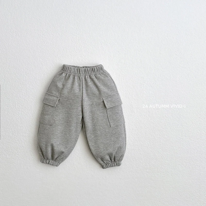 Vivid I - Korean Children Fashion - #magicofchildhood - Fall Cargo Jogger Pants - 4