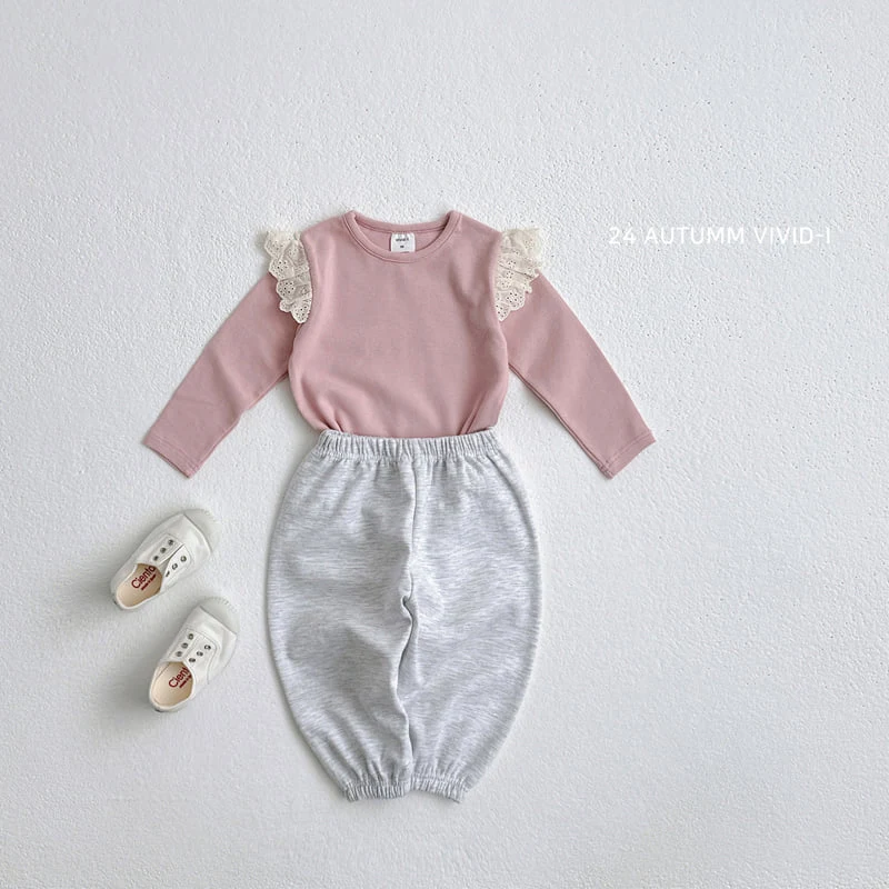 Vivid I - Korean Children Fashion - #minifashionista - Lace Wing Tee - 8