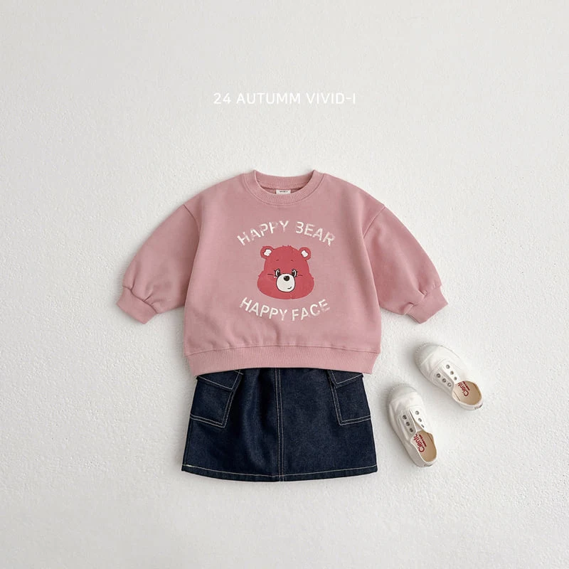 Vivid I - Korean Children Fashion - #minifashionista - Vintage Bear Sweatshirts - 11