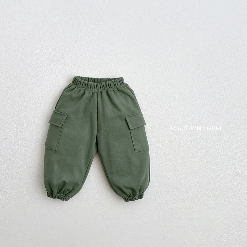 Vivid I - Korean Children Fashion - #prettylittlegirls - Fall Cargo Jogger Pants - 5