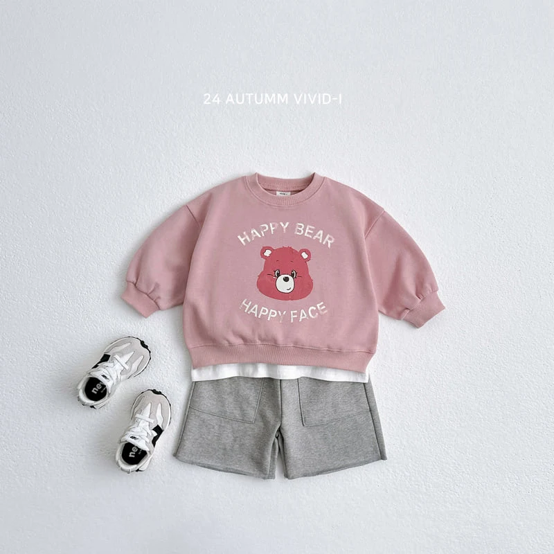 Vivid I - Korean Children Fashion - #prettylittlegirls - Vintage Bear Sweatshirts - 12