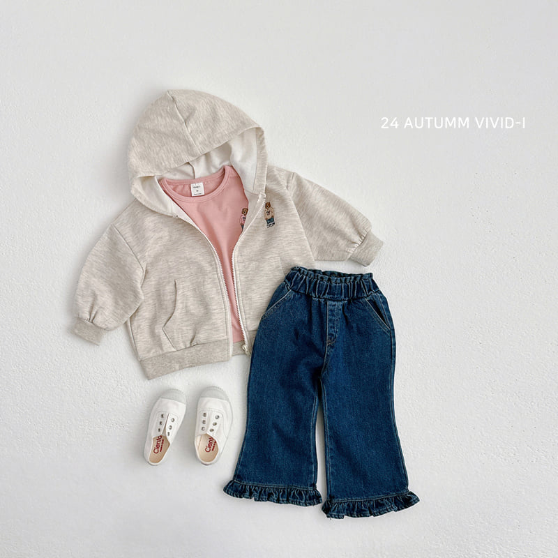 Vivid I - Korean Children Fashion - #stylishchildhood - Frill Bootscut Pants - 8