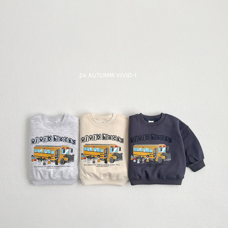 Vivid I - Korean Children Fashion - #todddlerfashion - Block Bus Sweatshirts