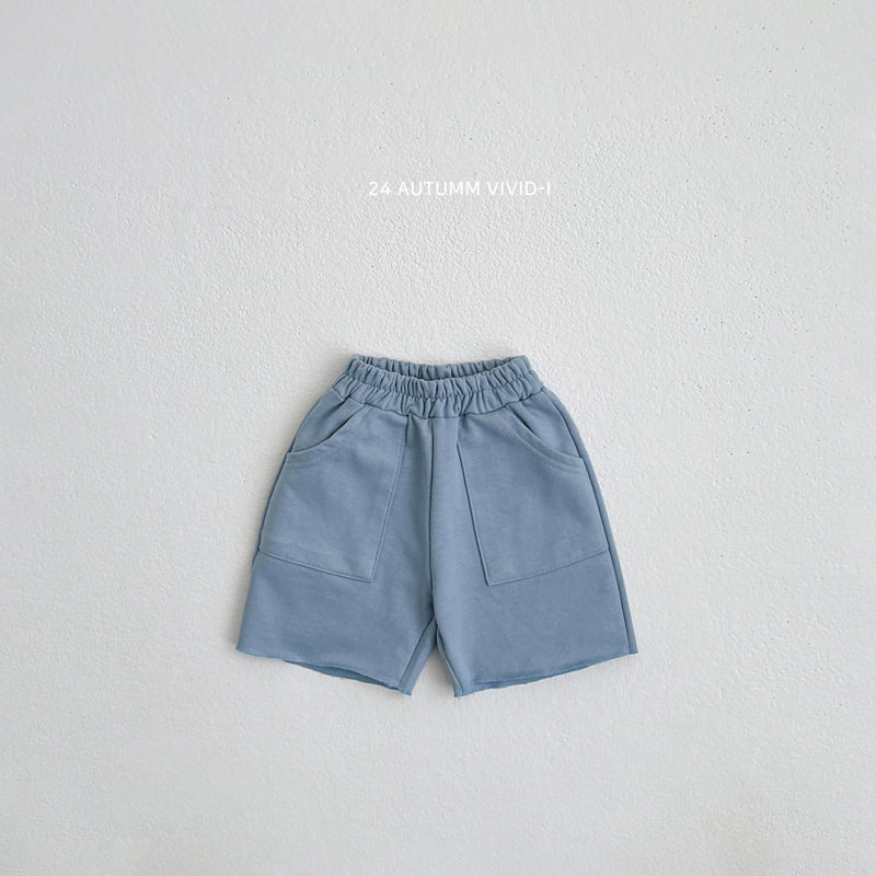 Vivid I - Korean Children Fashion - #prettylittlegirls - Fall Pocket Shorts - 4