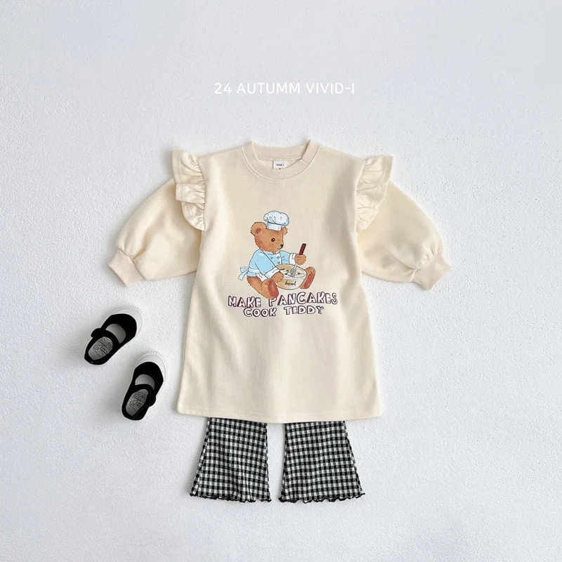 Vivid I - Korean Children Fashion - #todddlerfashion - Graphic Bootscut Pants - 12