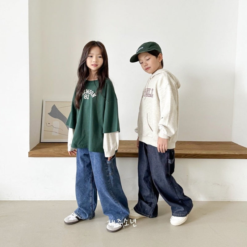 Witty Boy - Korean Children Fashion - #Kfashion4kids - Cornell Hoodie - 10