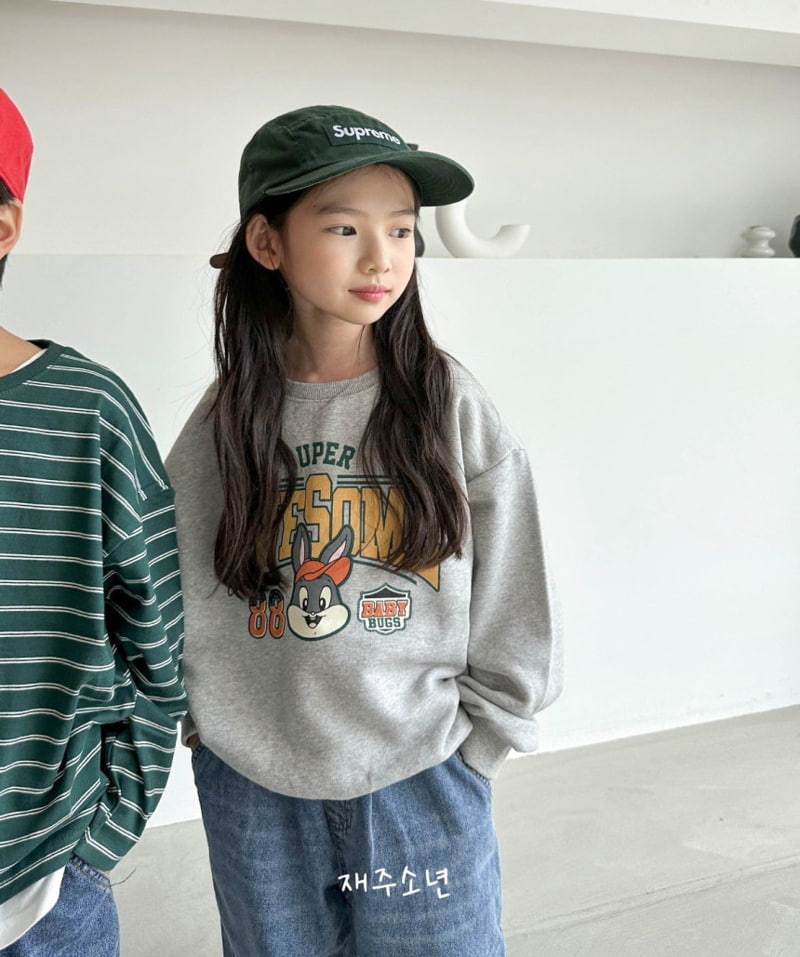 Witty Boy - Korean Children Fashion - #Kfashion4kids - Super Rabbit Sweatshirts - 10