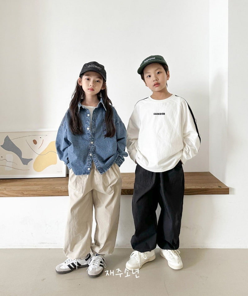 Witty Boy - Korean Children Fashion - #kidzfashiontrend - All Day Denim Shirt - 4