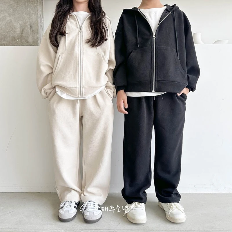 Witty Boy - Korean Children Fashion - #Kfashion4kids - Urban Hood Zip-upJacket - 8