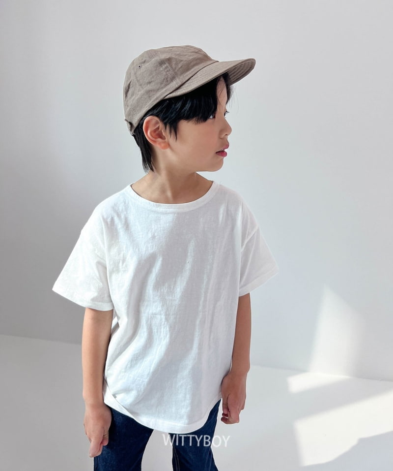 Witty Boy - Korean Children Fashion - #childofig - Inner Short Sleeved Tee - 7