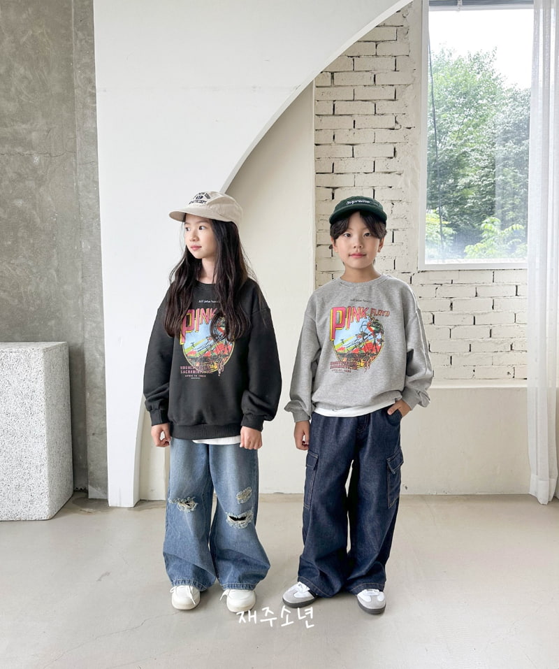 Witty Boy - Korean Children Fashion - #childofig - Flash Denim Pants - 12