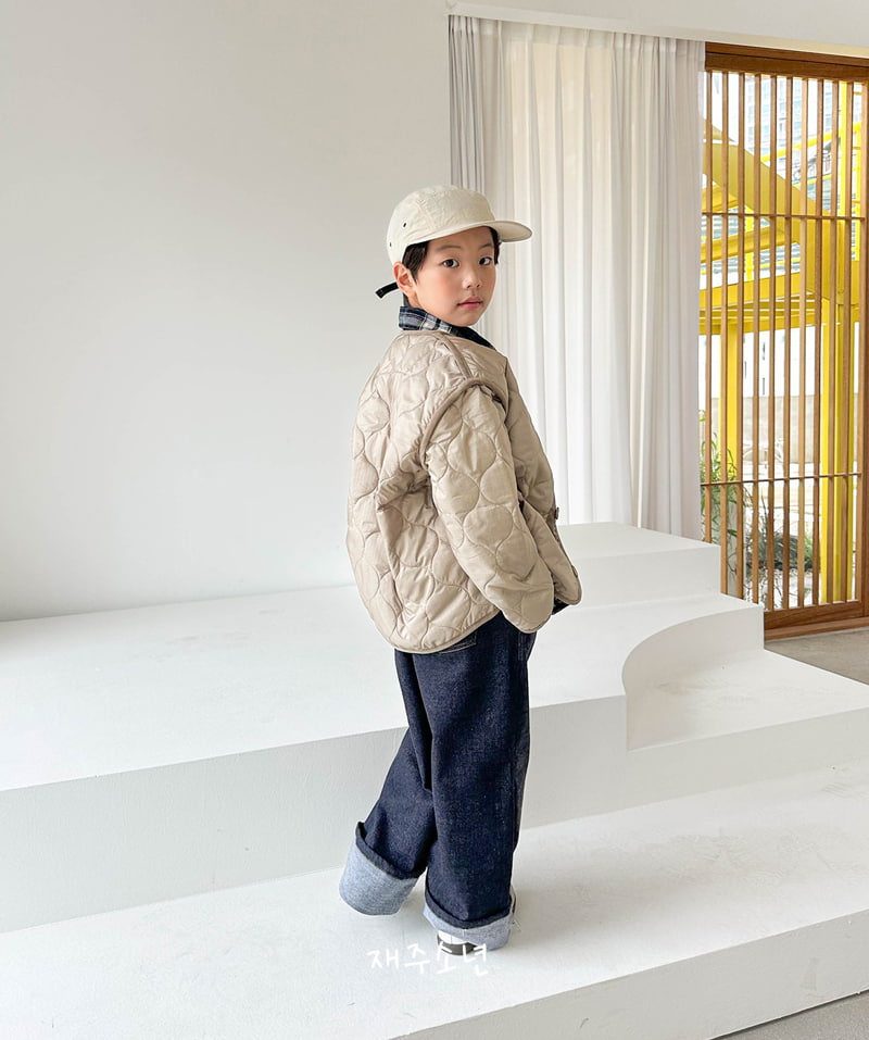 Witty Boy - Korean Children Fashion - #childofig - Hip Cellbeezee Denim Pants - 11