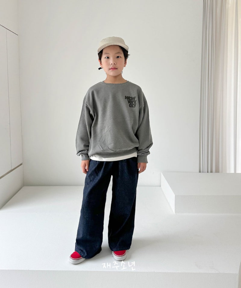 Witty Boy - Korean Children Fashion - #childrensboutique - Comfort Denim Pants - 10