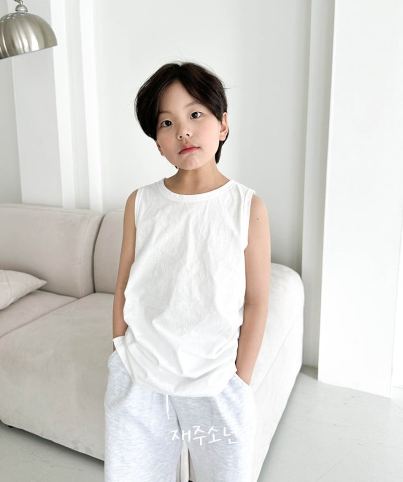 Witty Boy - Korean Children Fashion - #childrensboutique - Inner Sleeveless Tee - 8