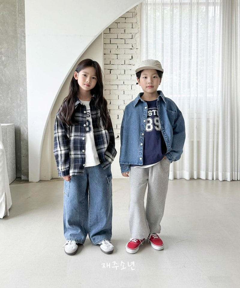 Witty Boy - Korean Children Fashion - #childrensboutique - Original Check Shirt - 6