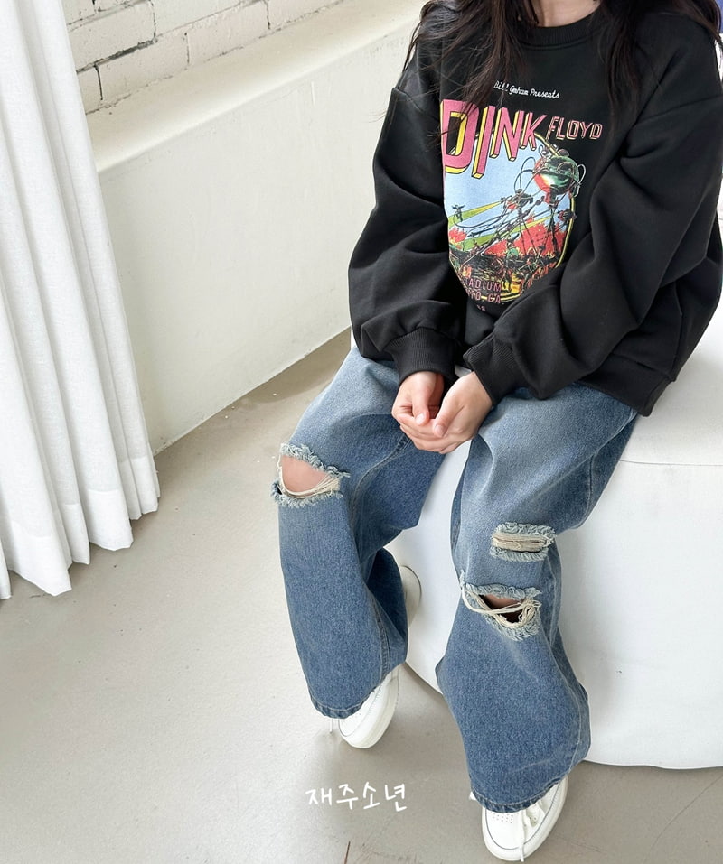 Witty Boy - Korean Children Fashion - #childrensboutique - Floid Sweatshirts - 10