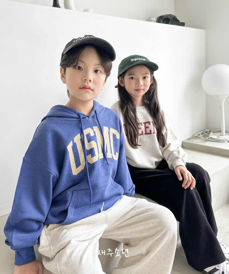 Witty Boy - Korean Children Fashion - #designkidswear - US Hoodie - 2