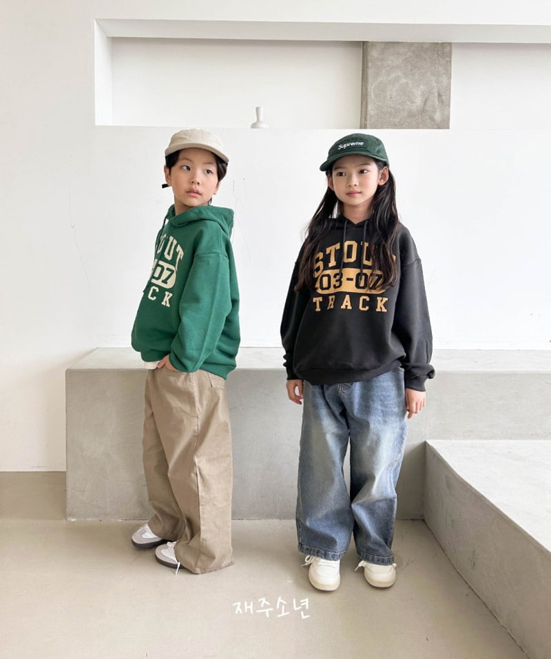 Witty Boy - Korean Children Fashion - #designkidswear - Track Hoodie - 12