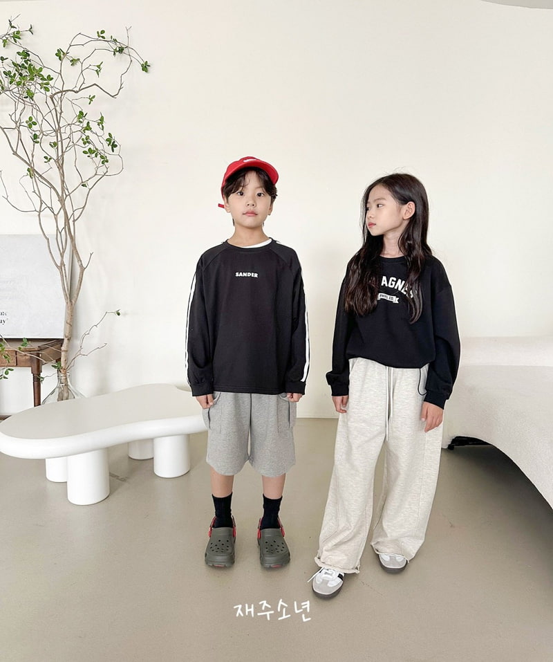 Witty Boy - Korean Children Fashion - #designkidswear - Sander Raglan Tee - 5