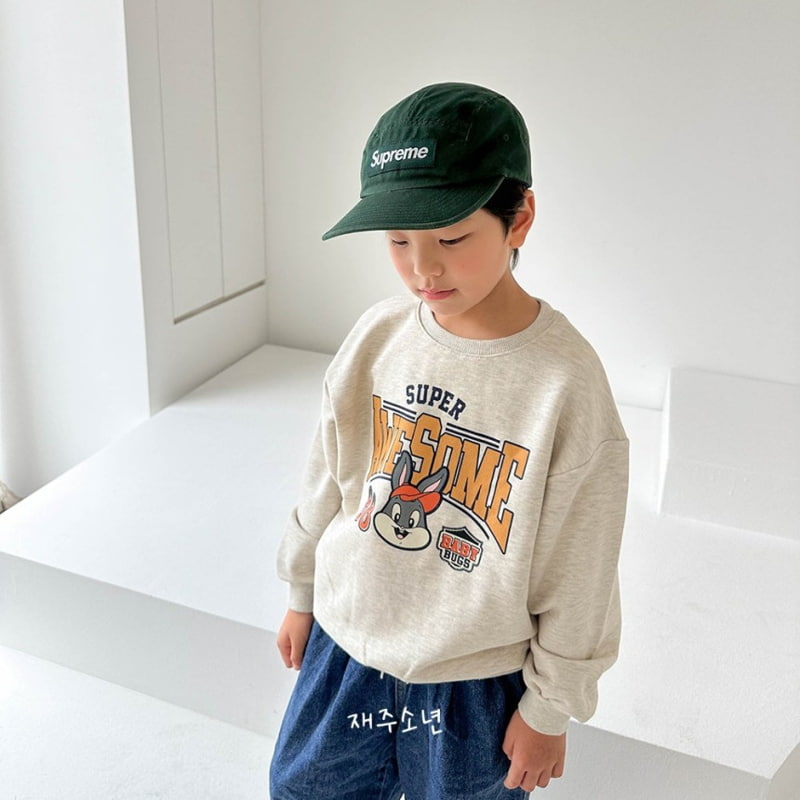 Witty Boy - Korean Children Fashion - #childrensboutique - Super Rabbit Sweatshirts - 4