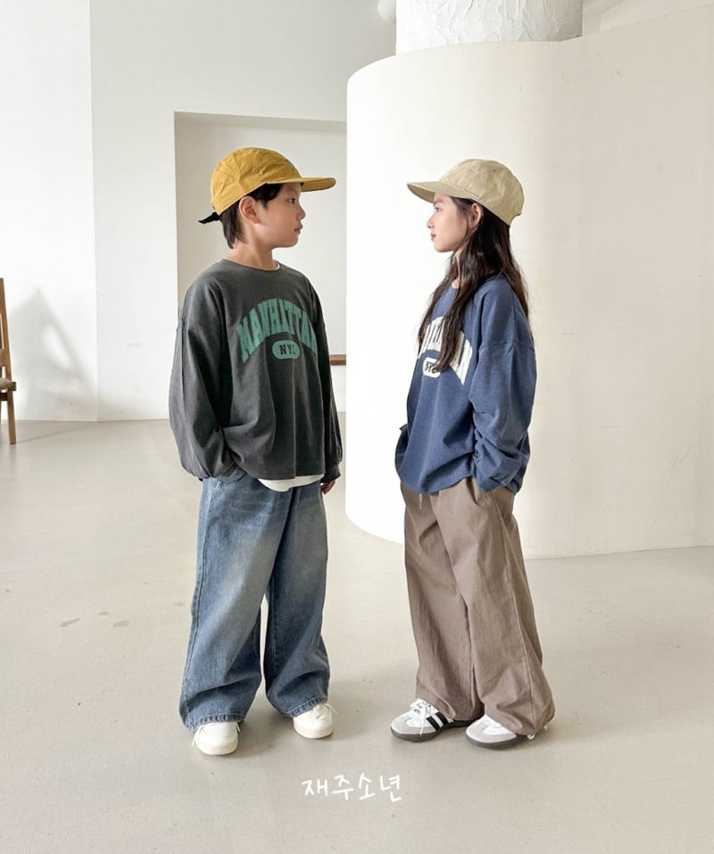 Witty Boy - Korean Children Fashion - #designkidswear - Old School Denim Pants - 8