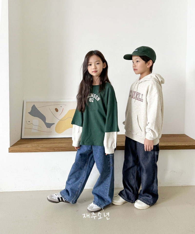 Witty Boy - Korean Children Fashion - #discoveringself - Cornell Hoodie - 5