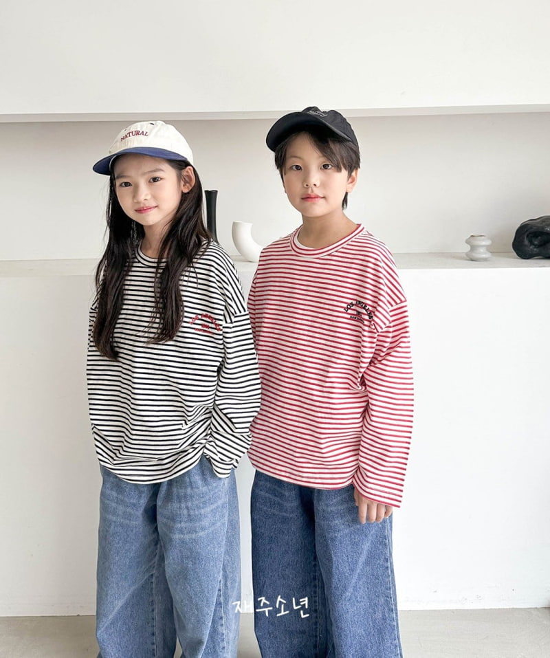 Witty Boy - Korean Children Fashion - #discoveringself - Ros Stripe Tee - 5