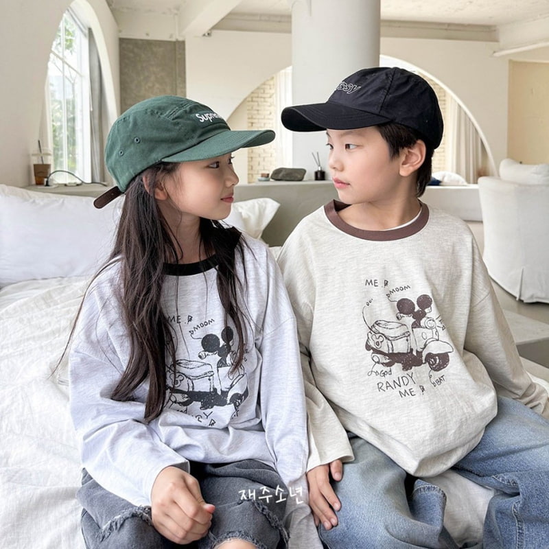 Witty Boy - Korean Children Fashion - #discoveringself - Scooter Tee - 8