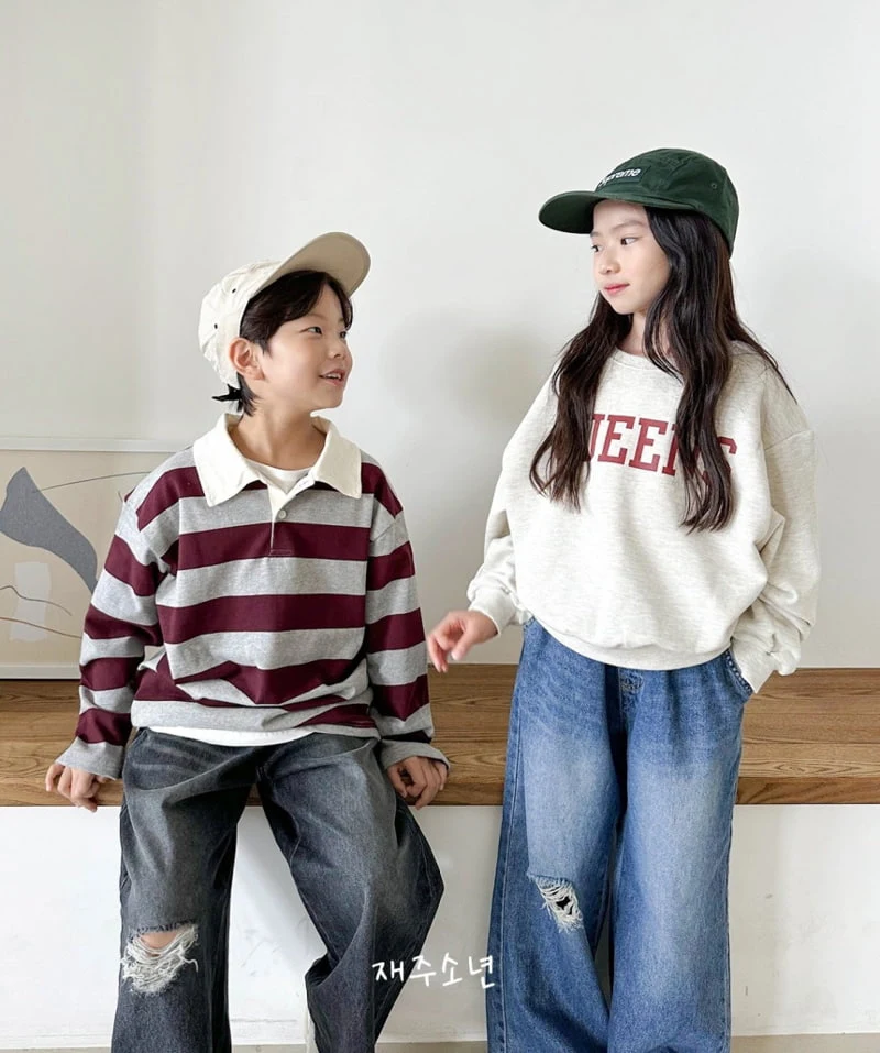 Witty Boy - Korean Children Fashion - #fashionkids - Queen Sweatshirts - 7