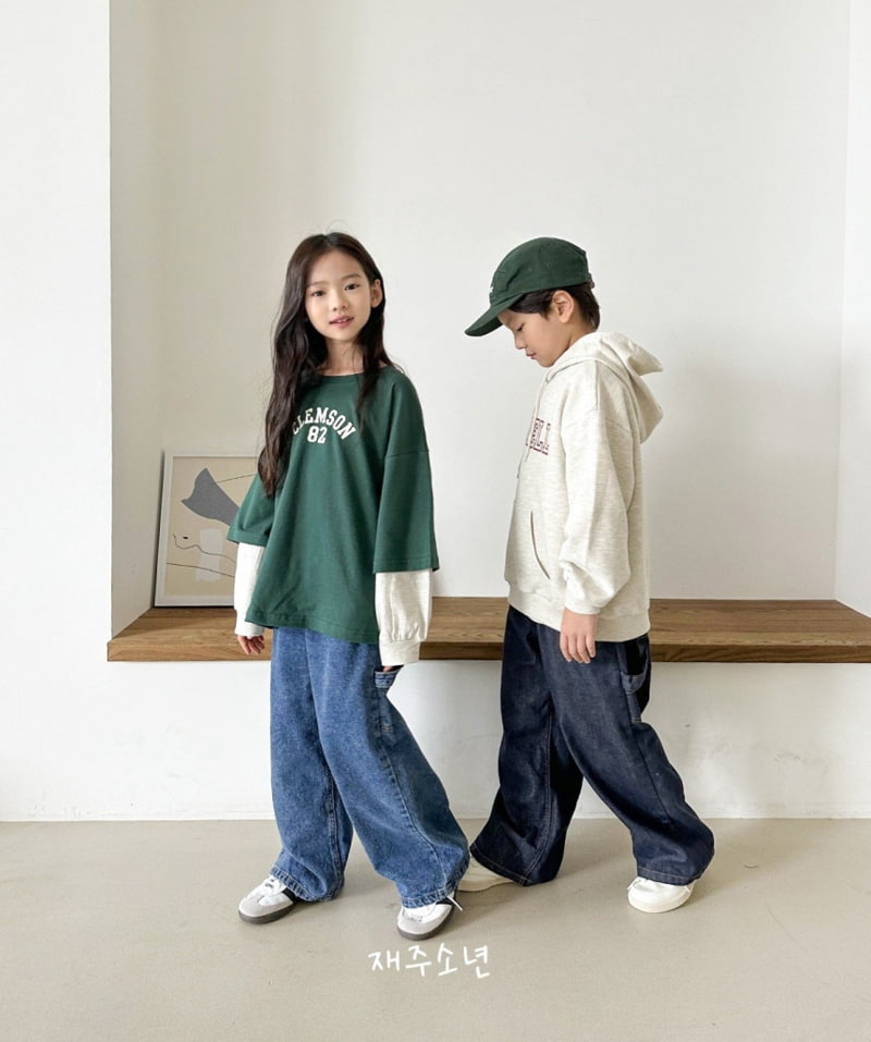 Witty Boy - Korean Children Fashion - #fashionkids - Cornell Hoodie - 6