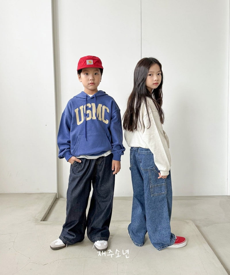 Witty Boy - Korean Children Fashion - #fashionkids - Real Carpender Denim Pants - 9