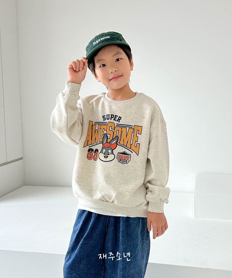 Witty Boy - Korean Children Fashion - #fashionkids - Super Rabbit Sweatshirts - 6