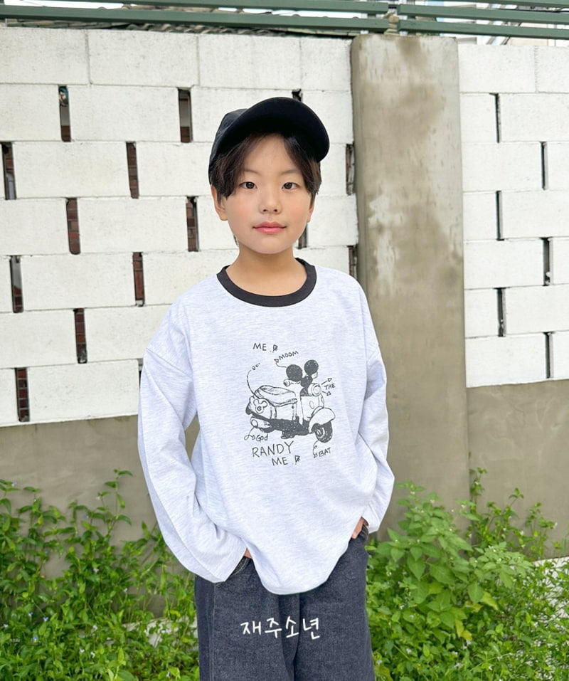 Witty Boy - Korean Children Fashion - #kidsshorts - Scooter Tee - 10