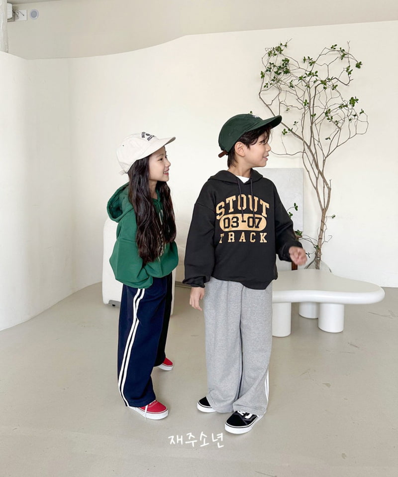 Witty Boy - Korean Children Fashion - #littlefashionista - Track Hoodie - 5