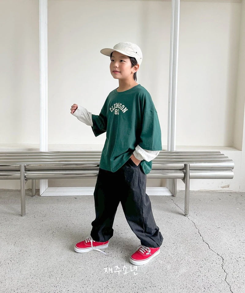 Witty Boy - Korean Children Fashion - #littlefashionista - Mild Jogger Pants - 12