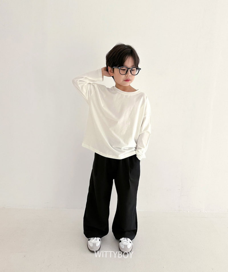 Witty Boy - Korean Children Fashion - #magicofchildhood - Lois Span Tee - 11