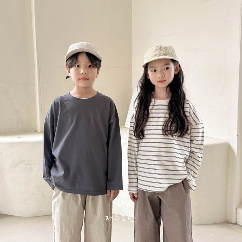 Witty Boy - Korean Children Fashion - #magicofchildhood - London Stripe Tee - 3