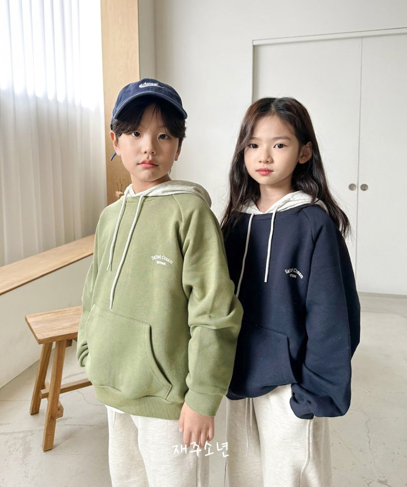 Witty Boy - Korean Children Fashion - #magicofchildhood - Ray Hoodie - 2