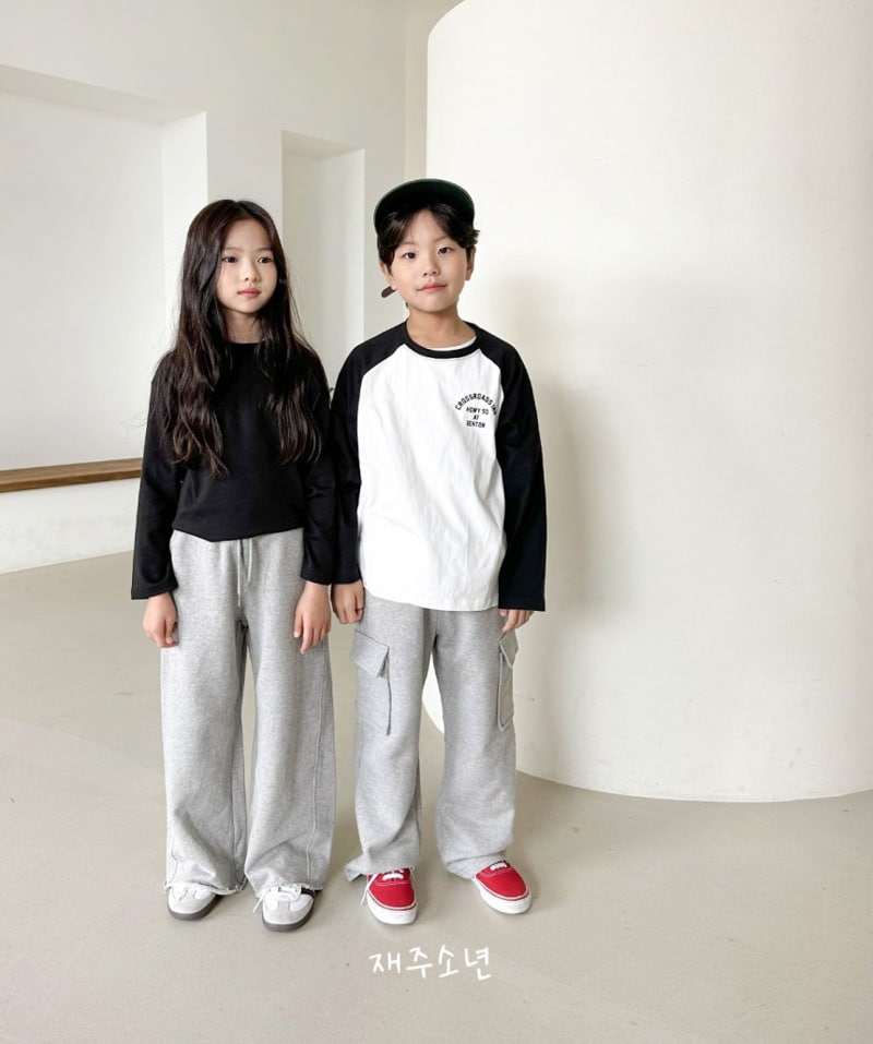 Witty Boy - Korean Children Fashion - #magicofchildhood - Cross Raglan Tee - 7