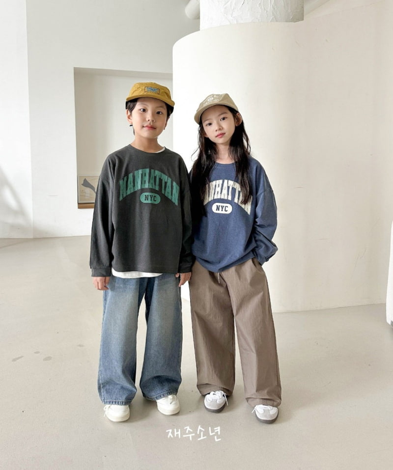 Witty Boy - Korean Children Fashion - #magicofchildhood - Old School Denim Pants - 2