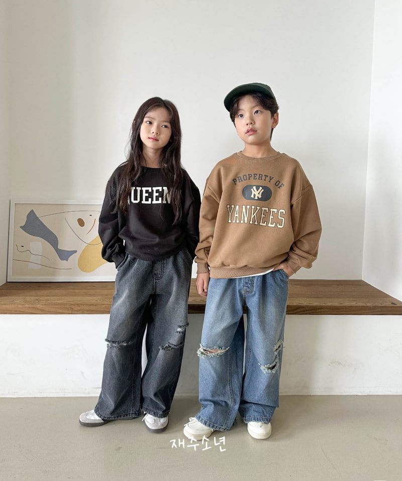 Witty Boy - Korean Children Fashion - #magicofchildhood - Flash Denim Pants - 9